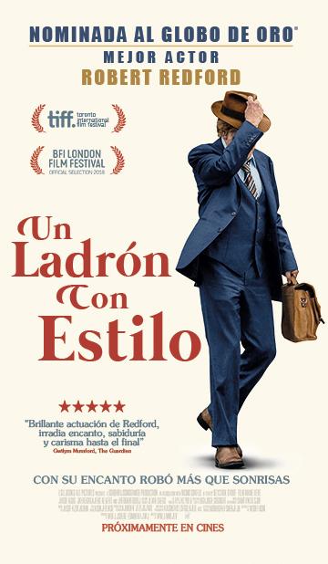 El jueves 7 de marzo se estrena en cines un Ladrón con Estilo con Robert Redford El jueves 7 de marzo se estrena en cines un Ladrón con Estilo con Robert Redford