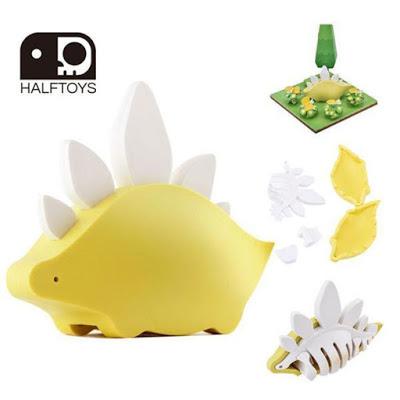 Los dinosaurios desmontables de HalfToys Los dinosaurios desmontables de HalfToys