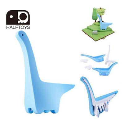 Los dinosaurios desmontables de HalfToys Los dinosaurios desmontables de HalfToys