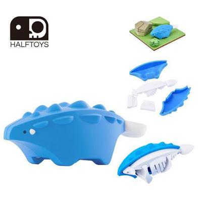 Los dinosaurios desmontables de HalfToys Los dinosaurios desmontables de HalfToys
