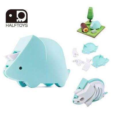 Los dinosaurios desmontables de HalfToys Los dinosaurios desmontables de HalfToys