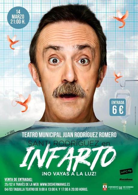 El próximo día 14 de marzo actuará Santi Rodríguez en el Teatro Municipal de Dos Hermanas El próximo día 14 de marzo actuará Santi Rodríguez en el Teatro Municipal de Dos Hermanas