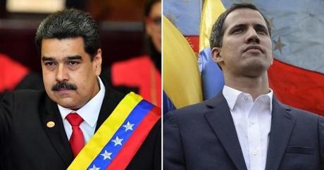 Resultado de imagen para Nicolas Maduro versus Juan Guaido