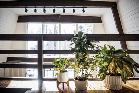Decoración de un apartamento con aires bohemios y étnicos.