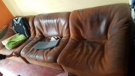 TEÑIDO DE MUEBLES DE CUERO-RESTAURACION -CAMBIO DE COLOR