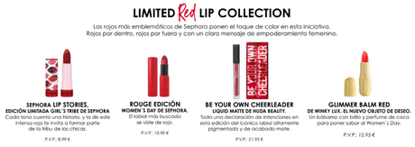 Sephora celebra el Mes de la Mujer con una colección exclusiva benéfica.