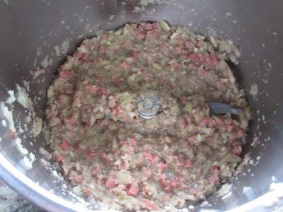 Relleno Pechugas de pavo rellenas de setas Thermomix