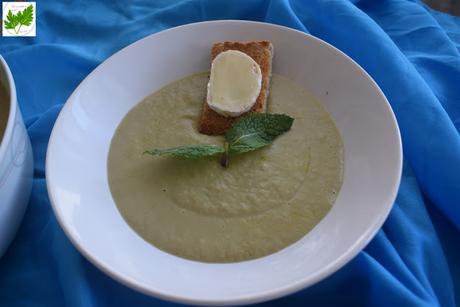 Crema de Alcachofa con Tostas de Queso de Cabra alcachofa_crema