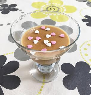 Postre frío de café