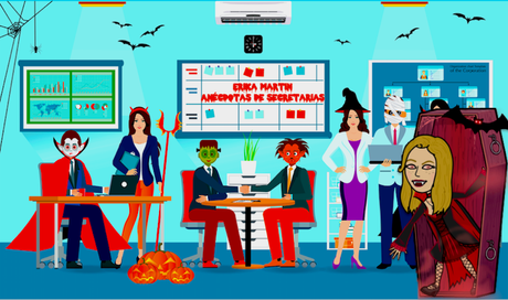 Halloween en la oficina