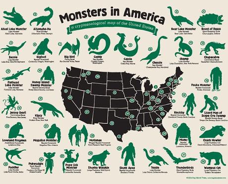 Seres criptozoologicos en los EEUU