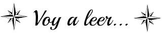 Voy a leer | Marzo 2019 Voy a leer | Marzo 2019