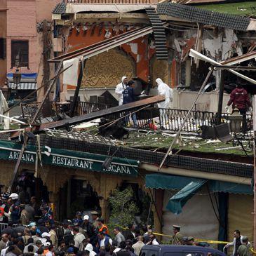 En el corazón turístico de Marruecos