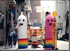 Anuncio chino para fomentar el uso del condón