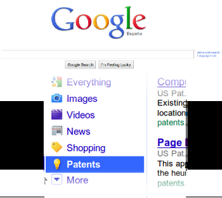 El buscador de patentes de Google