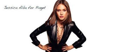 Jessica Alba, imagen de Piaget