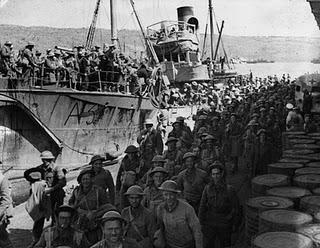 El Imperio Británico, expulsado de Grecia - 30/04/1941.