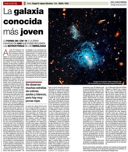 Zocos de Astronomía en enero de 2011