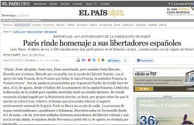 Del Desembarco de Normandía a la Liberación de París