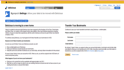 Yahoo se desprende de Delicious