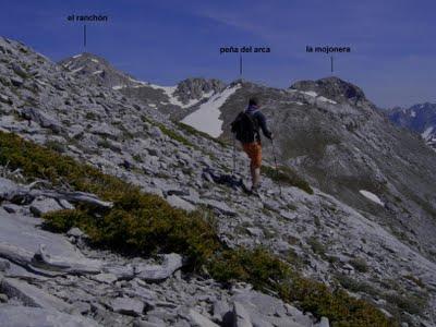 huertos del diablo - peña melluque - peña del arca - el ranchón - la mojonera