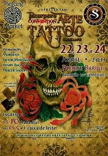 I Incorpore Arte Tattoo 2011, Curitiba - Paraná - Primer día