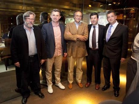 4ª Cena con los Bodegueros, de Jordi Melendo 4ª Cena Con Bodegueros deJordi Melendo: Barbier, Jané Ventura, Coulée de Serrant, Contino