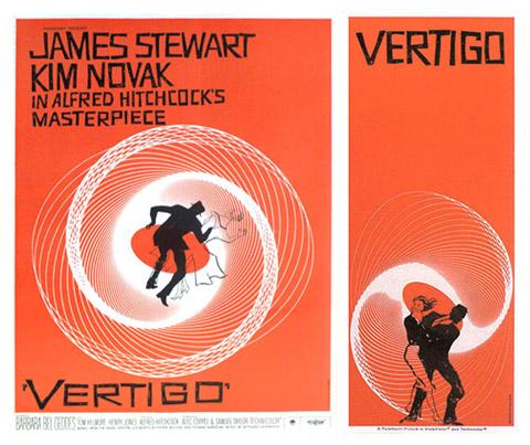 Saul Bass Vertigo magazine ads