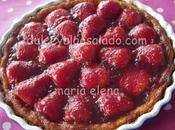 Tarta queso fresas