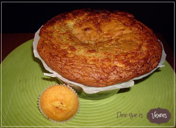 #MegaMagdalena   {de Naranja y chocolate blanco}