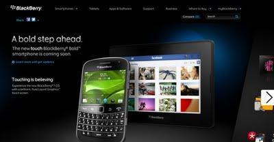 Blackberry Bold Touch