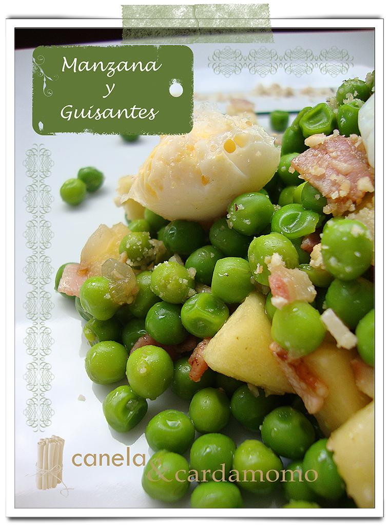 Ensaladas I – Ensalada de Guisantes y Manzana