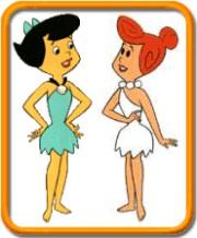 Los Picapiedra (Betty y Wilma)