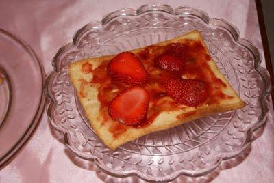 Pastelito Napolitano de Fresas