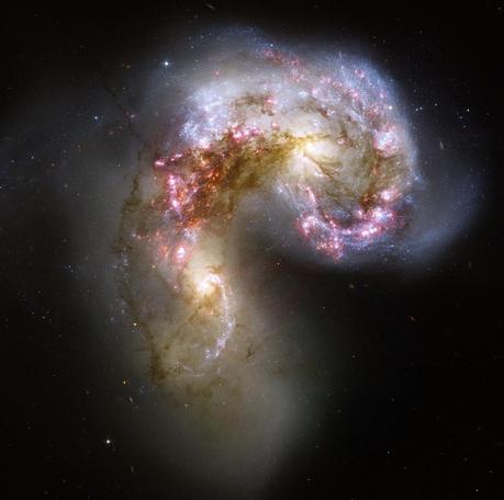 Las galaxias Antennae