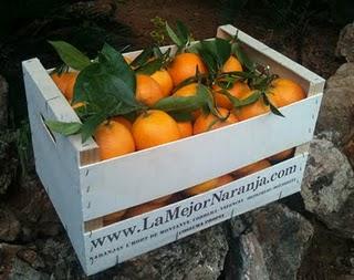 LaMejorNaranja envía 150 kilos de fruta a Mungia‏