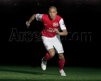 La nueva playera de mis Gunners!!!