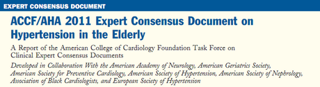 Nuevo Consenso de Expertos sobre la hipertensión en el anciano ACCF/AHA 2011