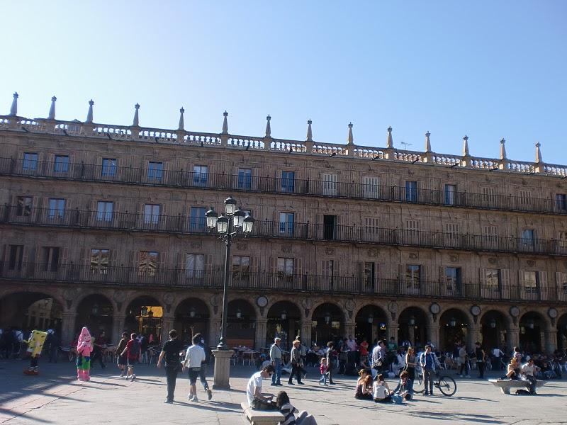 La Plaza Mayor/サラマンカのマジョール広場