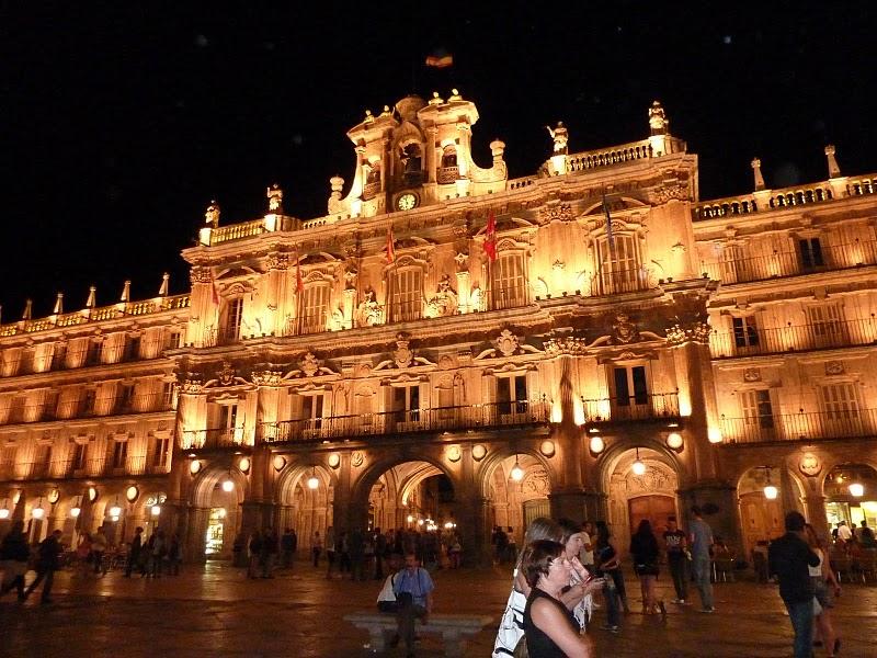 La Plaza Mayor/サラマンカのマジョール広場