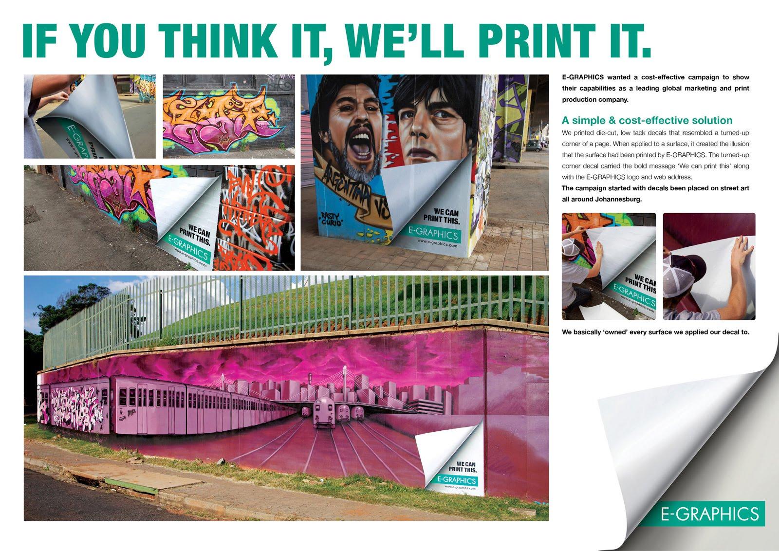 Si lo imaginas, podemos imprimirlo (o cómo ver que la creatividad no es cara)