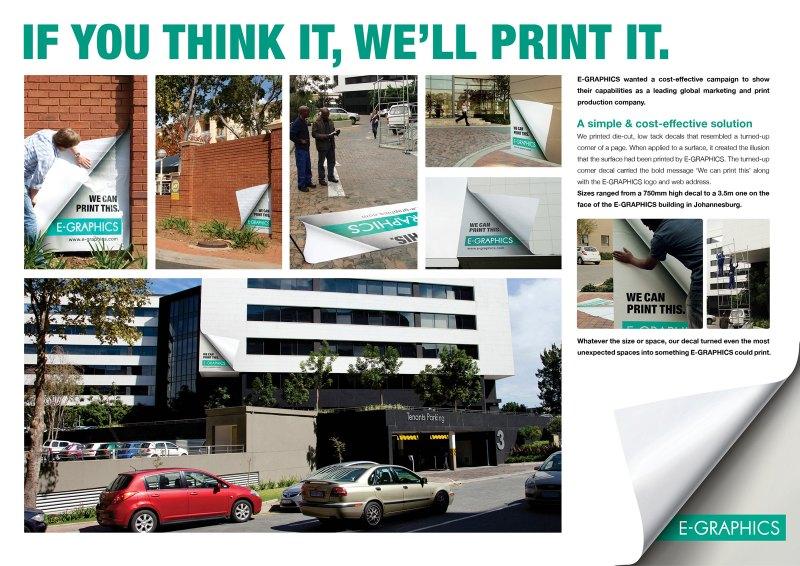 Si lo imaginas, podemos imprimirlo (o cómo ver que la creatividad no es cara)