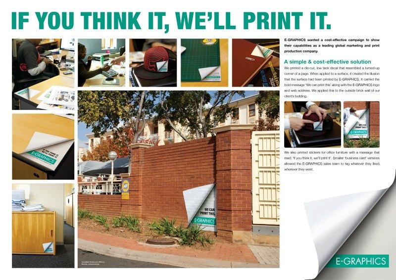 Si lo imaginas, podemos imprimirlo (o cómo ver que la creatividad no es cara)