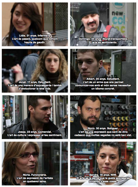 Rodalies 3: Qué es para usted el arte?