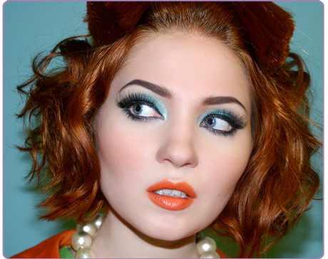 Es tendencia: labios anaranjados