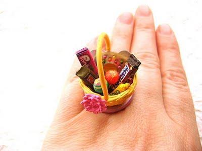 Comidas en miniatura + anillos= WIN! Comidas en miniatura + anillos= WIN!