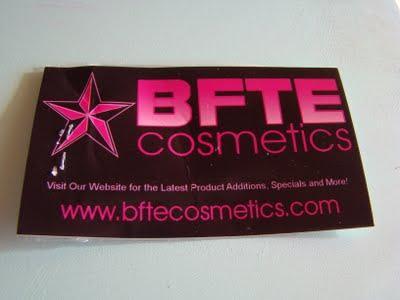 Reseña: BFTE Cosmetics