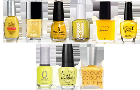 Es tendencia: uñas amarillas Es tendencia: uñas amarillas