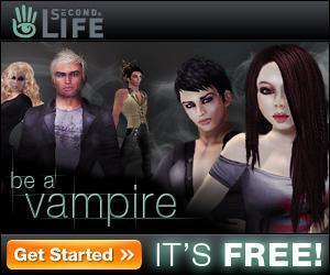 Be a Vampire in Second Life. It's FREE! Join now alt=