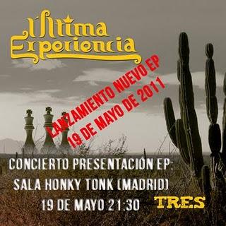 Ultima experiencia nos presenta su nuevo EP: 